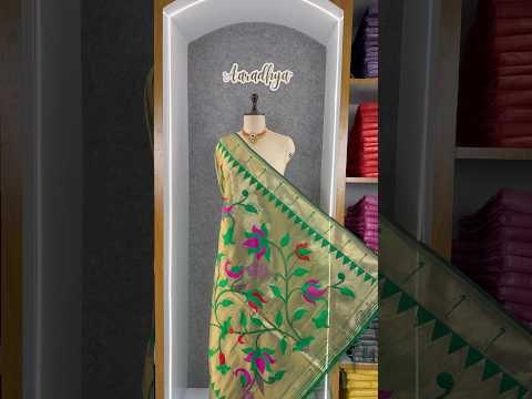 Paithani Soft Silk Lotus Jaal Dupatta