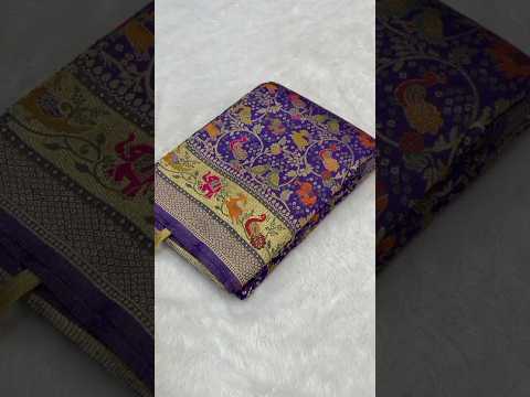Pure Rajwadi Pashmina Paithani Style Silk Saree