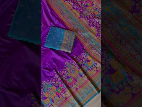 Latest Pashmina Darbari Silk Saree