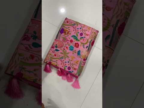 Pure Viscose Gajji Silk Pashmina Saree – Premium Silk Saree