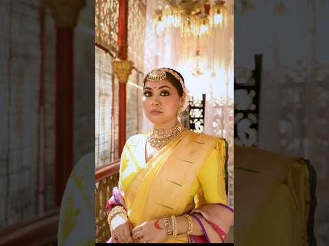 Wedding & Festive Mustard Yellow Paithani Silk Saree