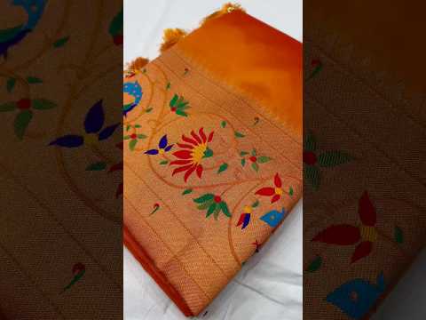 Harmony Paithani Soft Silk Meenakari Peacock Pallu Saree