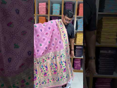 Bandhani Patola Silk Paithani Saree