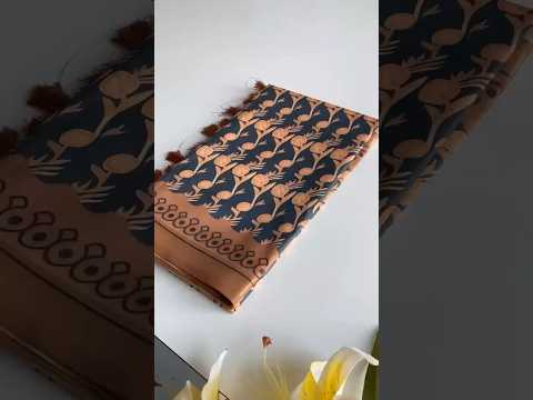 Dola Viscose Digital Printed Kalamkari Saree