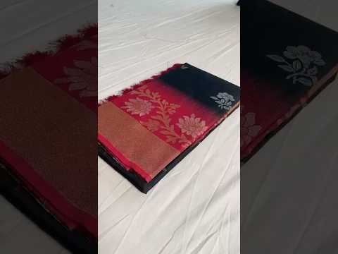 Dual Tone Contrast Pallu Designer Saree