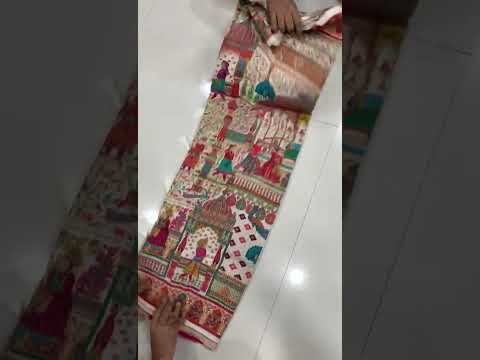 Royal Darbar Pashmina Silk Heritage Mughal Saree