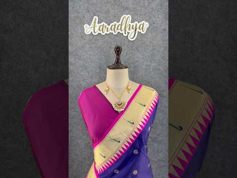 Authentic Paithani Sarees – Marathi Parampara
