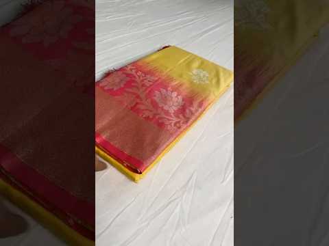 Dual Tone Contrast Pallu Designer Saree