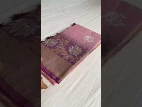 Dual Tone Contrast Pallu Designer Saree