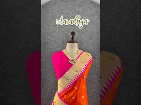 Authentic Paithani Sarees – Marathi Parampara