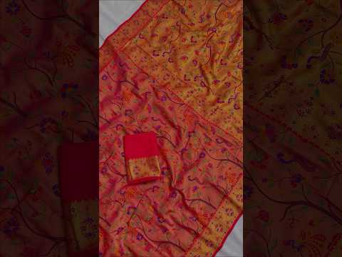 Super-Hit All Over Tissue Silk Paithani Saree