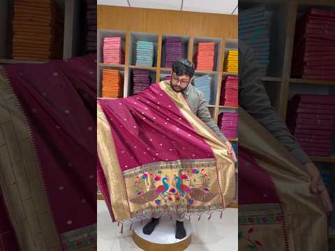 Soft Silk Paithani Dupatta for Wedding & Festive Wear