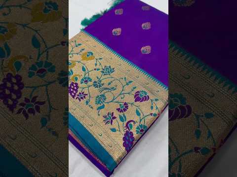 Traditional Wedding Paithani Soft Silk Saree