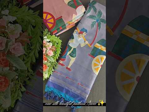 Akha Trij Meena Weaving Paithani Saree