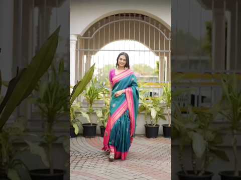 Soft Ilkal Paithani Silk Saree