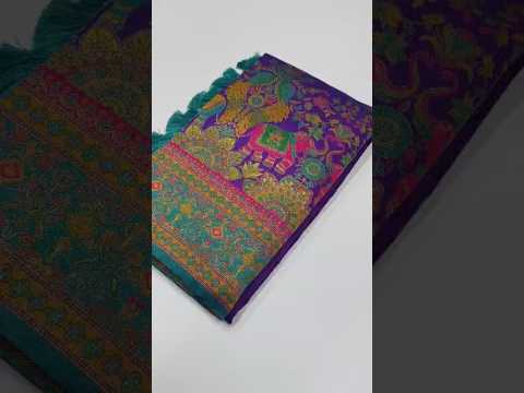Latest Pashmina Darbari Silk Saree