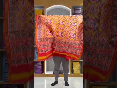 Patola Dupatta - Rajwadi Floral Soft Silk Patola Printed Dupatta