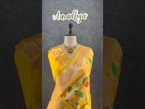 Pure Silk Kanchipuram Full Weaving Wedding Special Paithani Saree