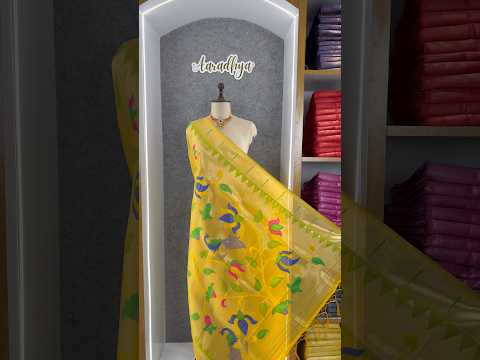 Paithani Soft Silk Lotus Jaal Dupatta