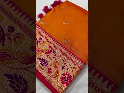 Royal Paithani Soft Silk Saree