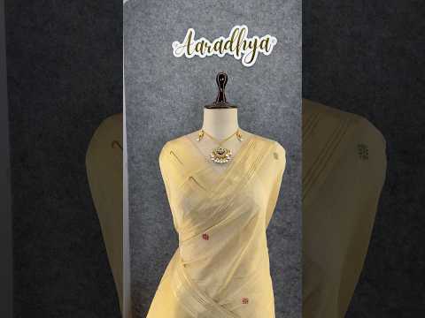 Soft Muga Cotton Classic Paithani Saree