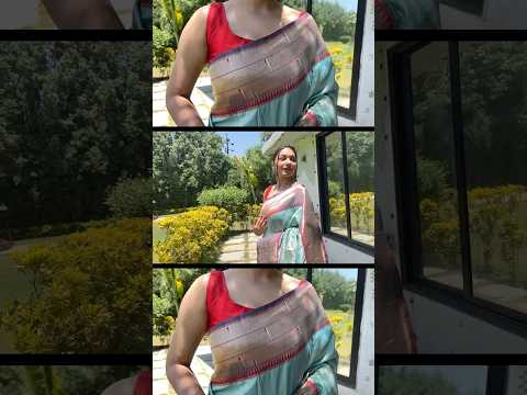 Maharashtrian 3D Pichwai Soft Silk Paithani Saree