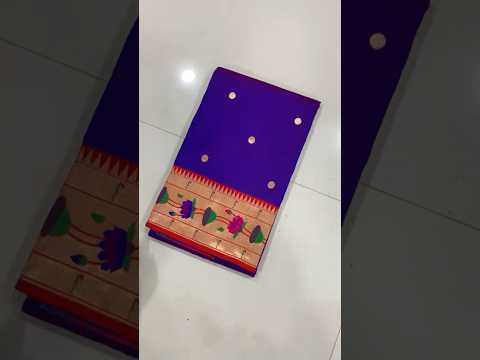 Pure Soft Silk Kanchivaram Lotus Paithani Saree