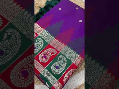 Soft Banarasi Silk Zari Weaving Saree