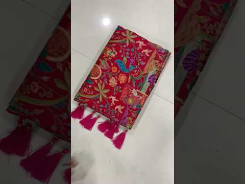 Pure Viscose Gajji Silk Pashmina Saree – Premium Silk Saree