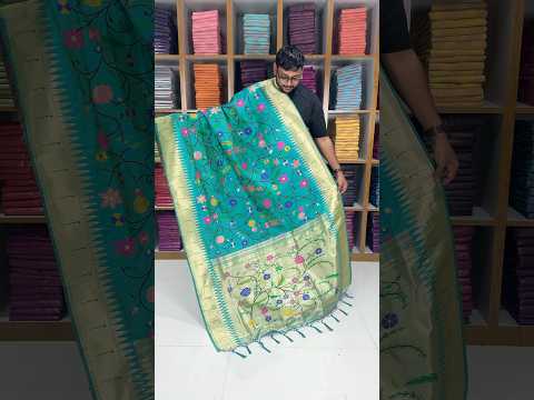 Janhvi Kapoor–Inspired Kanchivaram Paithani Silk Saree