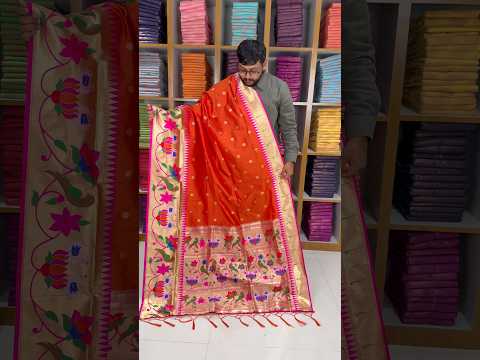 Authentic Paithani Sarees – Marathi Parampara