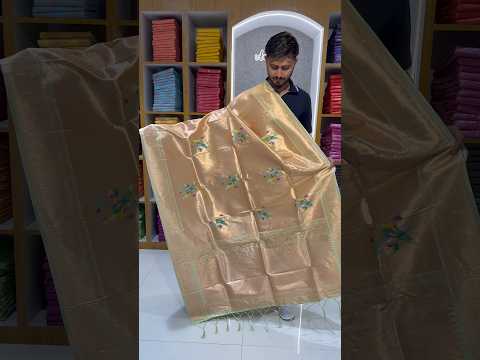 Pure Fully Zari Woven Parrot Motif Paithani Dupatta