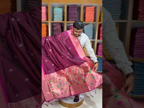 Pure Zari Geomatric Motif Paithani Dupatta