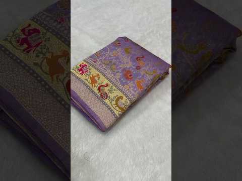 Pure Rajwadi Pashmina Paithani Style Silk Saree