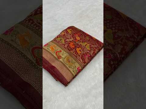 Pure Rajwadi Pashmina Paithani Style Silk Saree