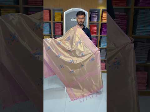 Pure Fully Zari Woven Parrot Motif Paithani Dupatta