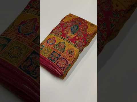 Pure Viscose Silk Meenakari Position Weaving Saree