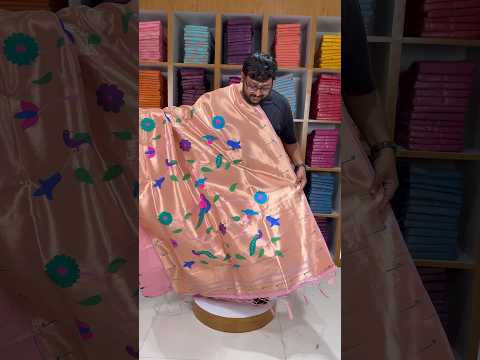 Paithani Jacquard Peacock (Mor) Jaal Dupatta