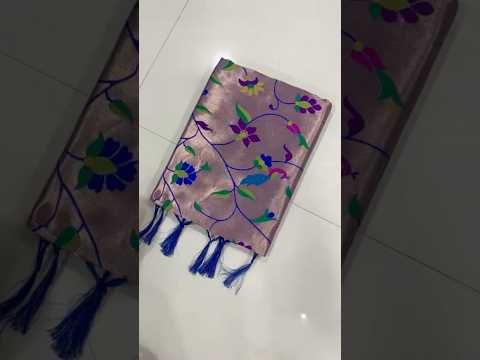 All Over Jaal Weaving Brocket Paithani Soft Silk Saree