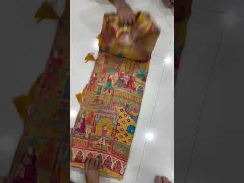 Royal Darbar Pashmina Silk Heritage Mughal Saree
