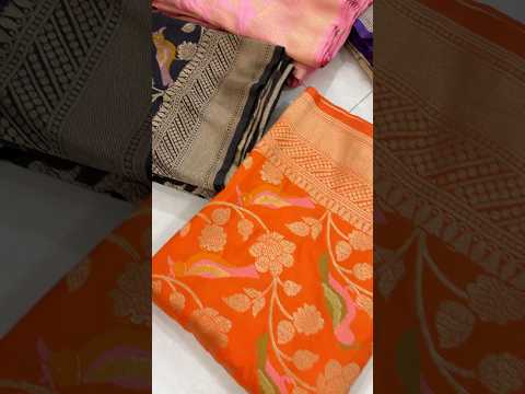 Banarasi Khadi Georgette Trending Saree