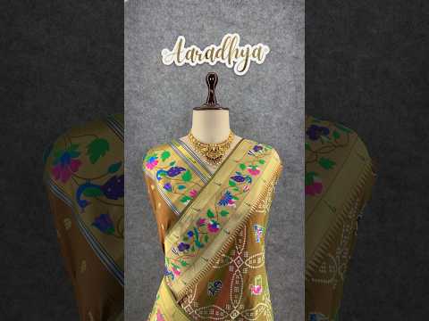 Bandhani Patola Silk Paithani Saree