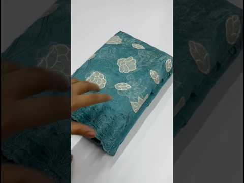 Designer Pure Chanda Kora Silk Embroidered Saree