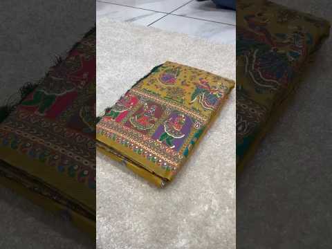 Pashmina Kashmiri Woven Border Saree