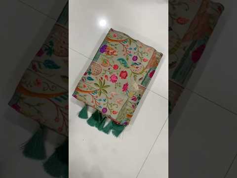 Pure Viscose Gajji Silk Pashmina Saree – Premium Silk Saree