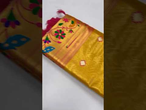 Tissue Silk Peacock Paithani Saree