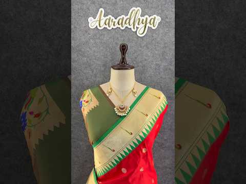 Authentic Paithani Sarees – Marathi Parampara