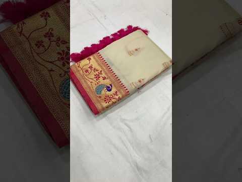 Traditional Jumkha Soft Silk Paithani Saree