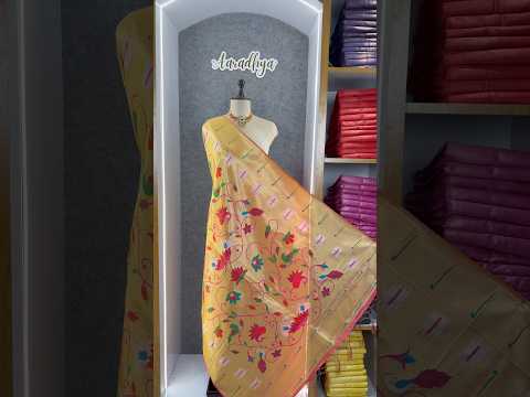 Paithani Soft Silk Rajhans Jaal Dupatta