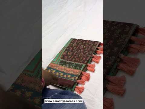 Soft Cotton Kalamkari Printed Pallu Saree